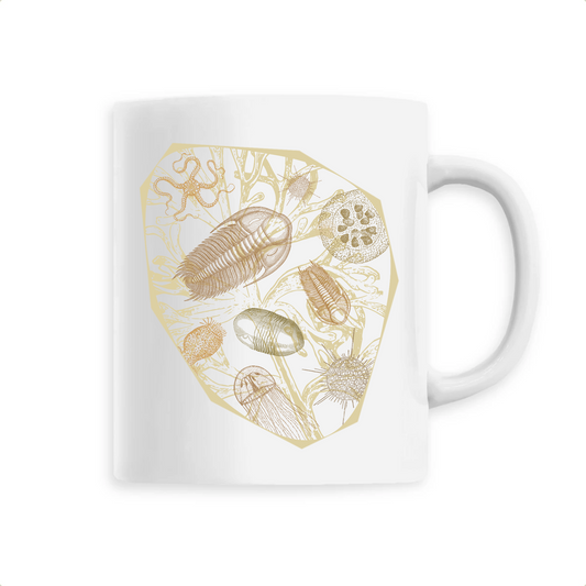 Trilobites | Mug céramique | Blanc