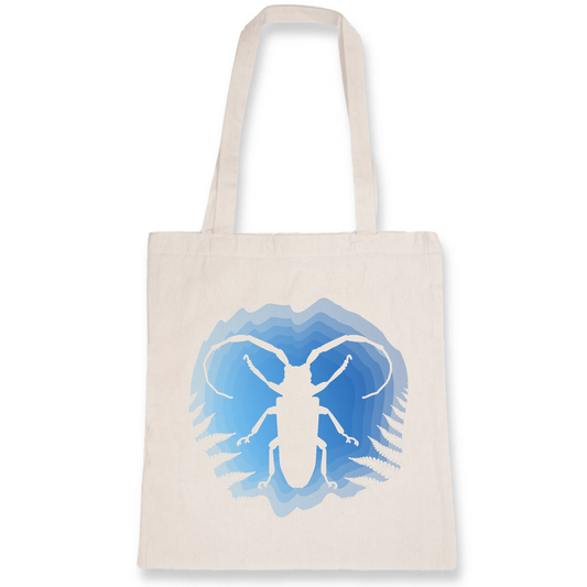 Longicorne | Totebag - 100% coton BIO | Blanc