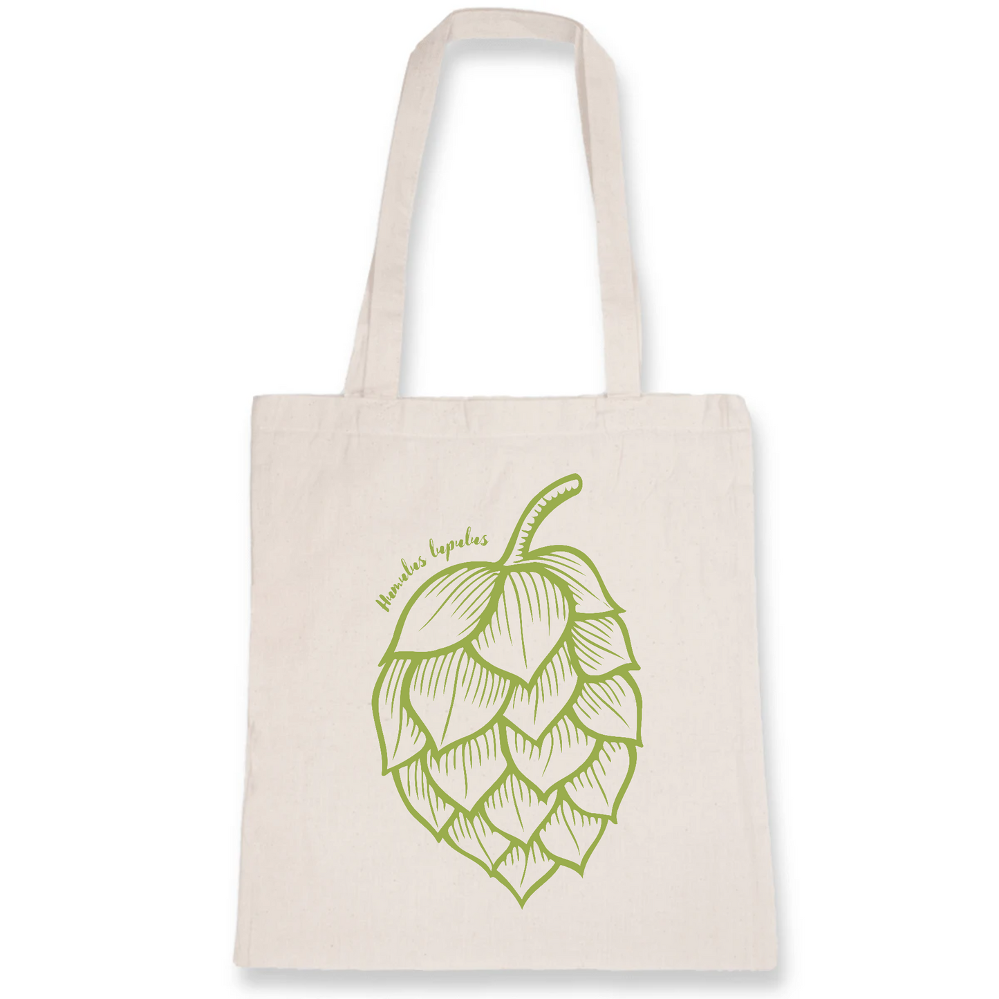 Humulus lupulus | Totebag - 100% coton BIO | Blanc