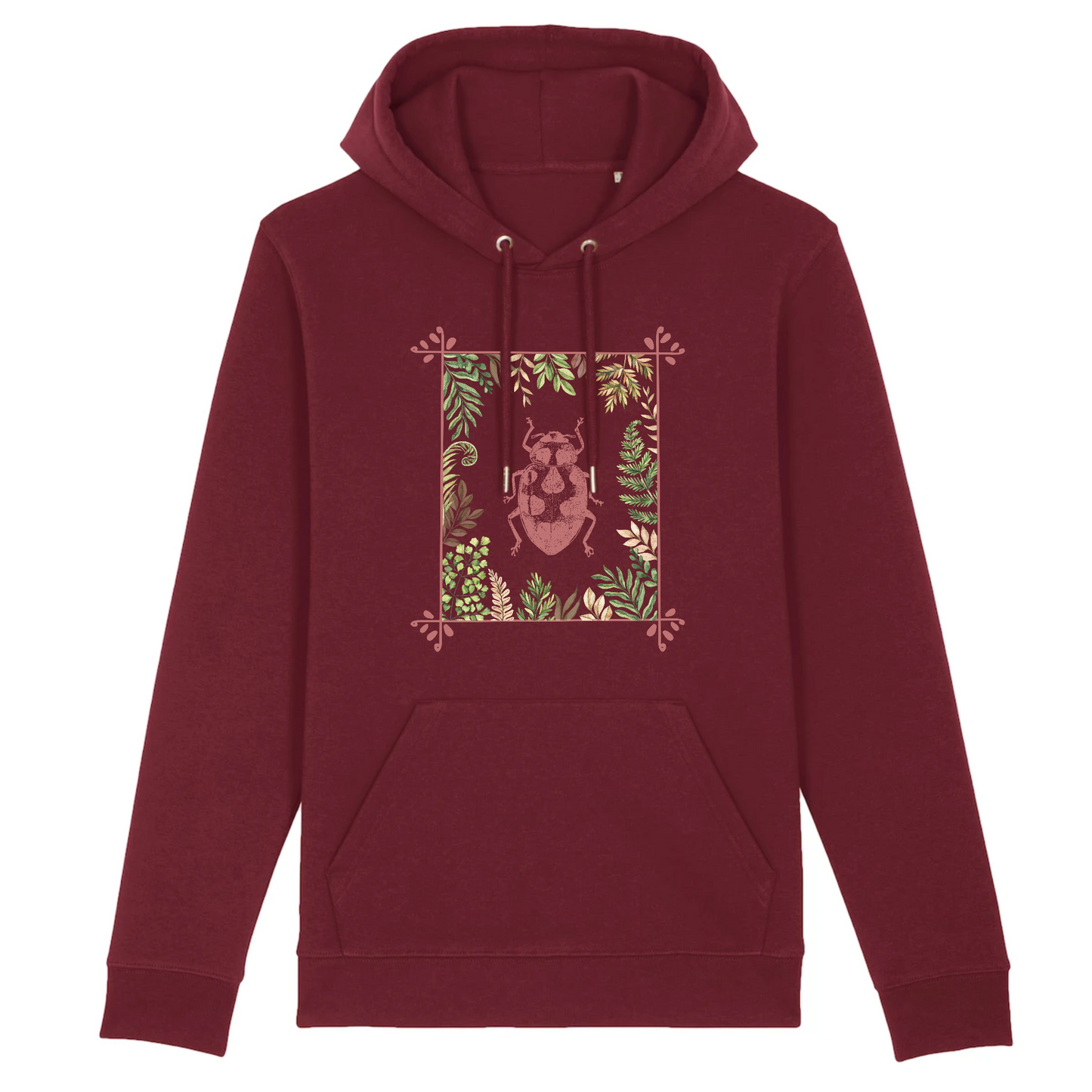 Coccinelle | Sweat à capuche BIO femme - CRUISER | Bordeaux