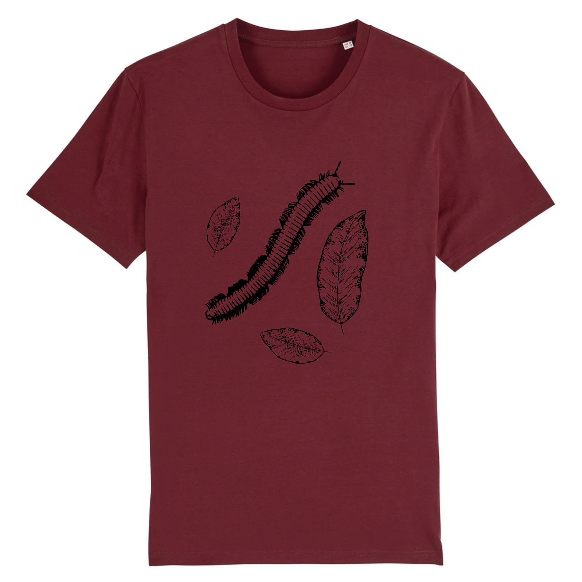 Myriapode | T-shirt Unisexe - Coton BIO - CREATOR | Bordeaux