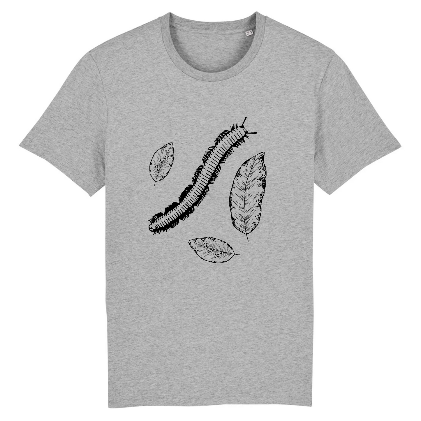 Myriapode | T-shirt Unisexe - Coton BIO - CREATOR | Gris