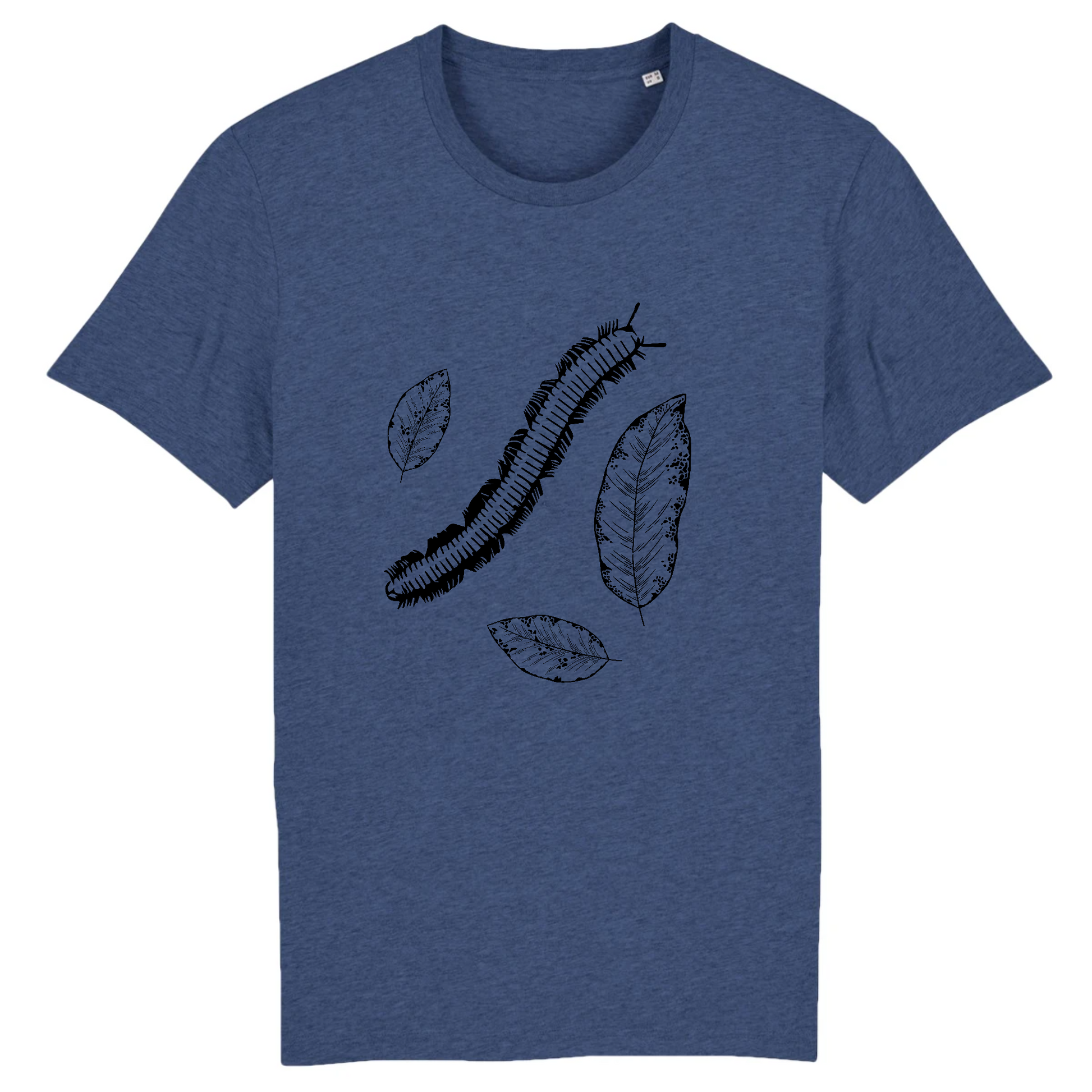 Myriapode | T-shirt Unisexe - Coton BIO - CREATOR | Indigo