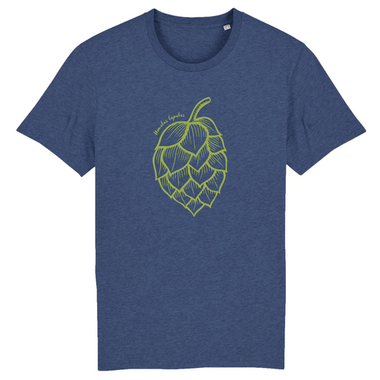 Humulus lupulus | T-shirt Unisexe - Coton BIO - CREATOR | Indigo