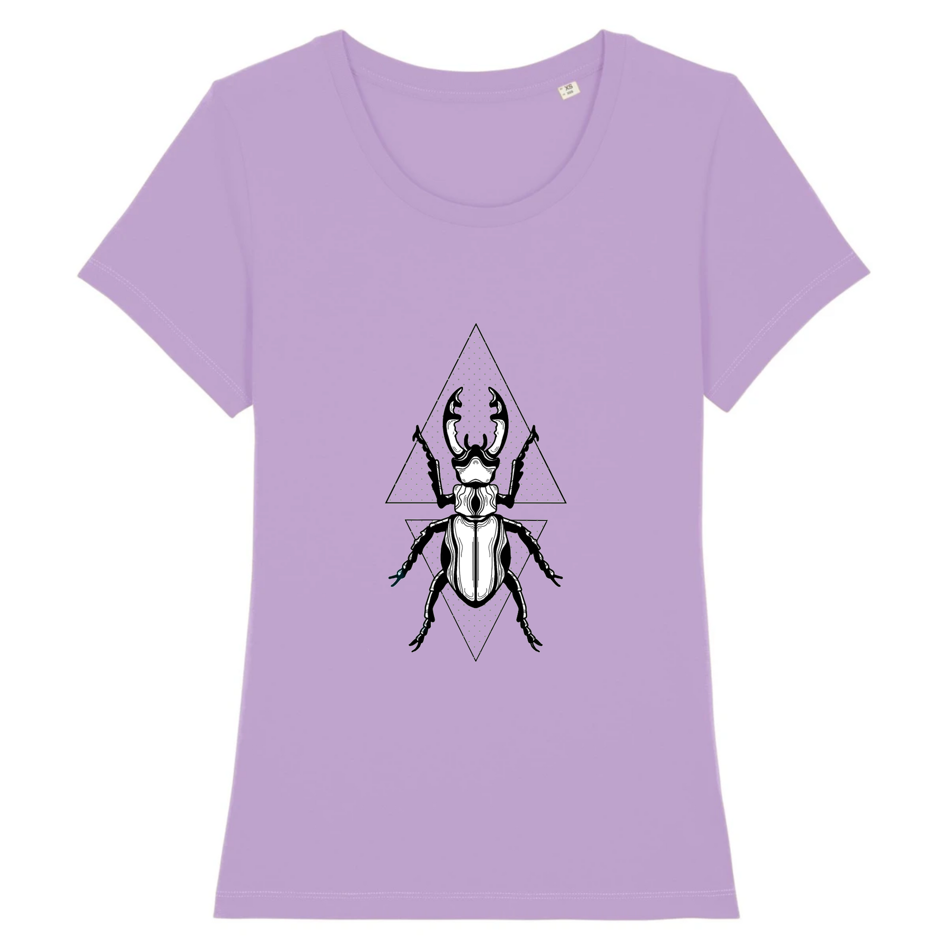 Beetle | T-shirt Femme 100% Coton BIO - EXPRESSER | Lavande