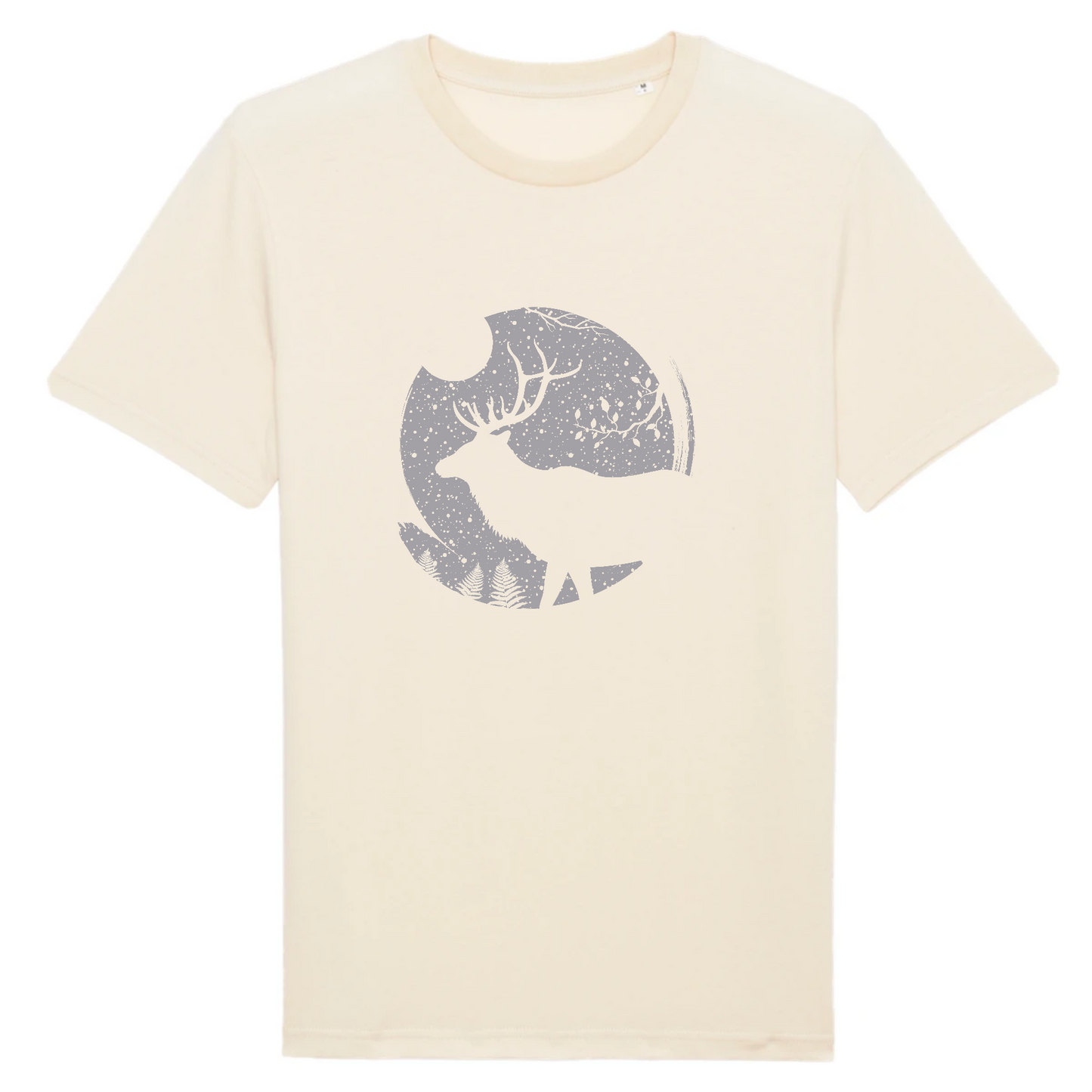Cerf | T-shirt Unisexe - Coton BIO - CREATOR | Naturel
