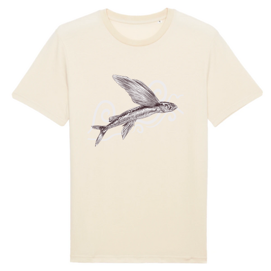 Poisson-volant | T-shirt Unisexe - Coton BIO - CREATOR | Naturel