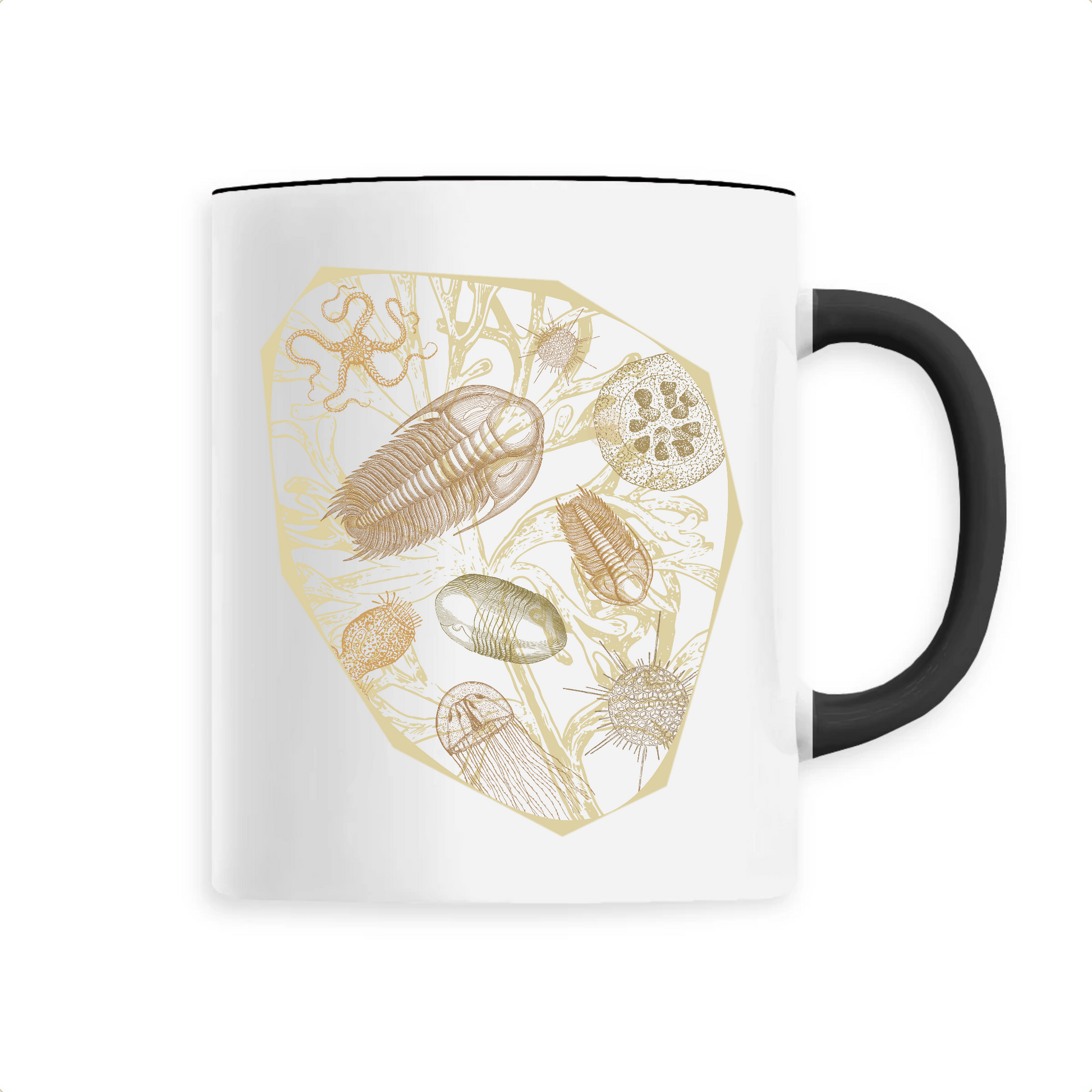 Trilobites | Mug céramique | Noir