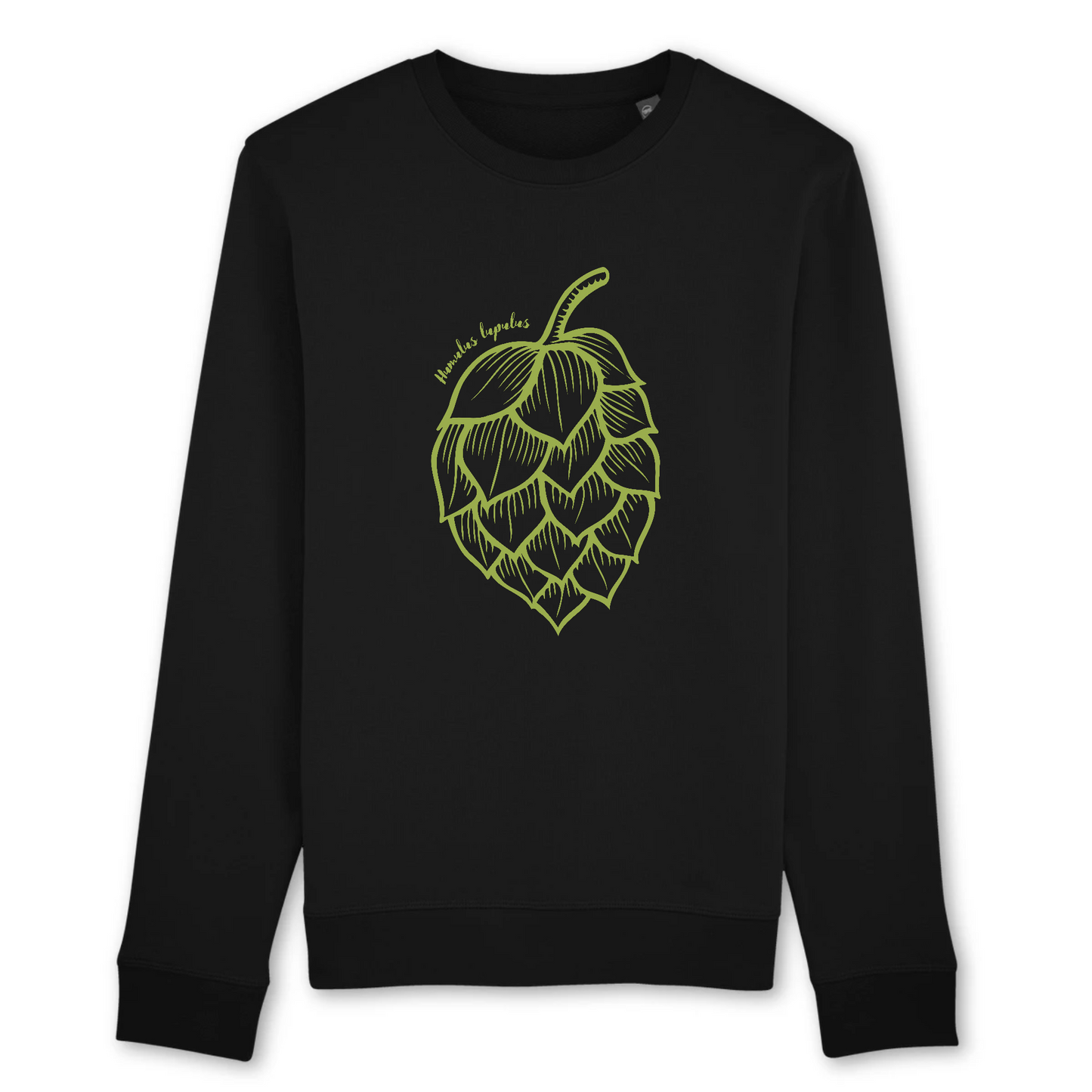 Humulus lupulus | Sweat BIO Unisexe - K4025 | Noir