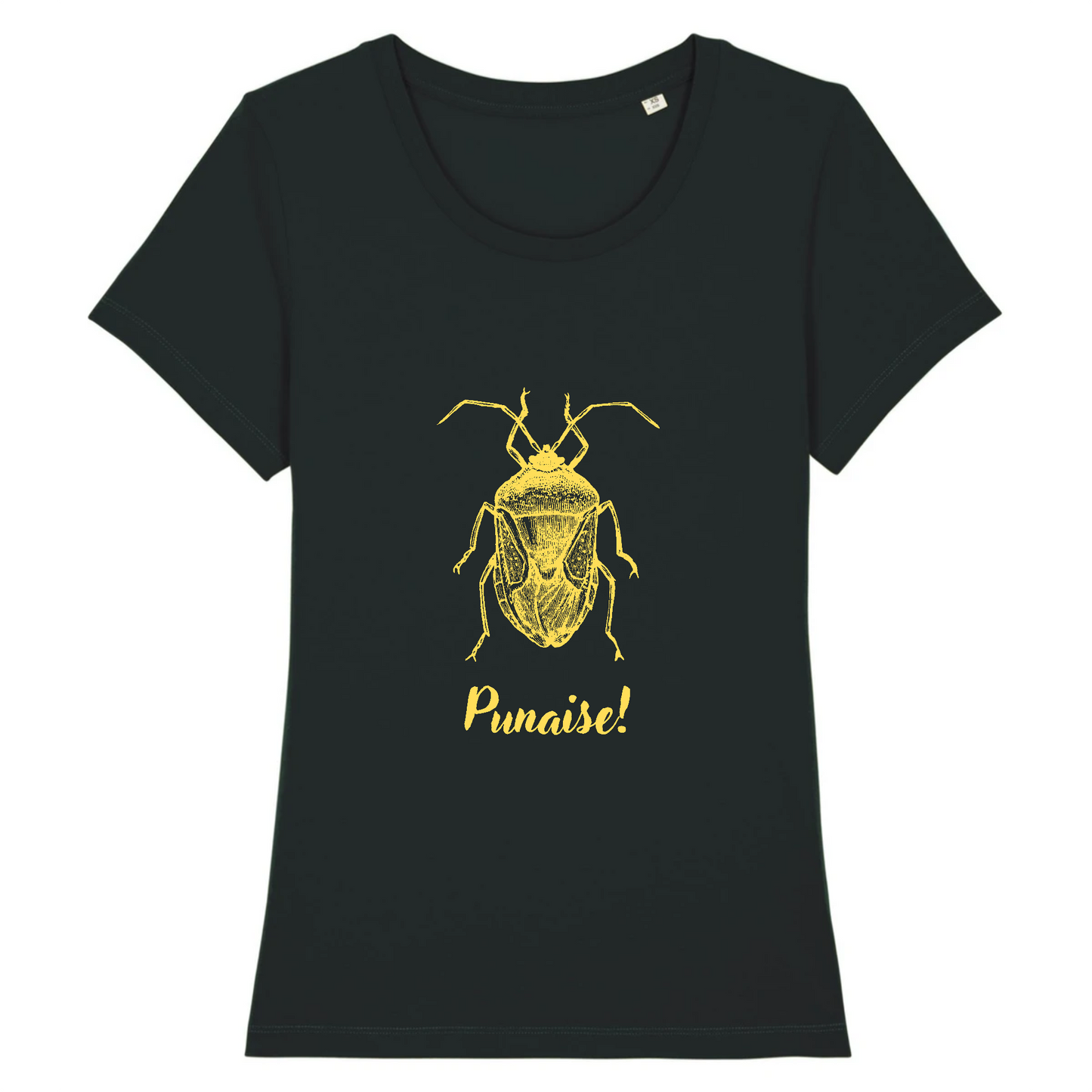 Punaise! | T-shirt Femme 100% Coton BIO - EXPRESSER | Noir